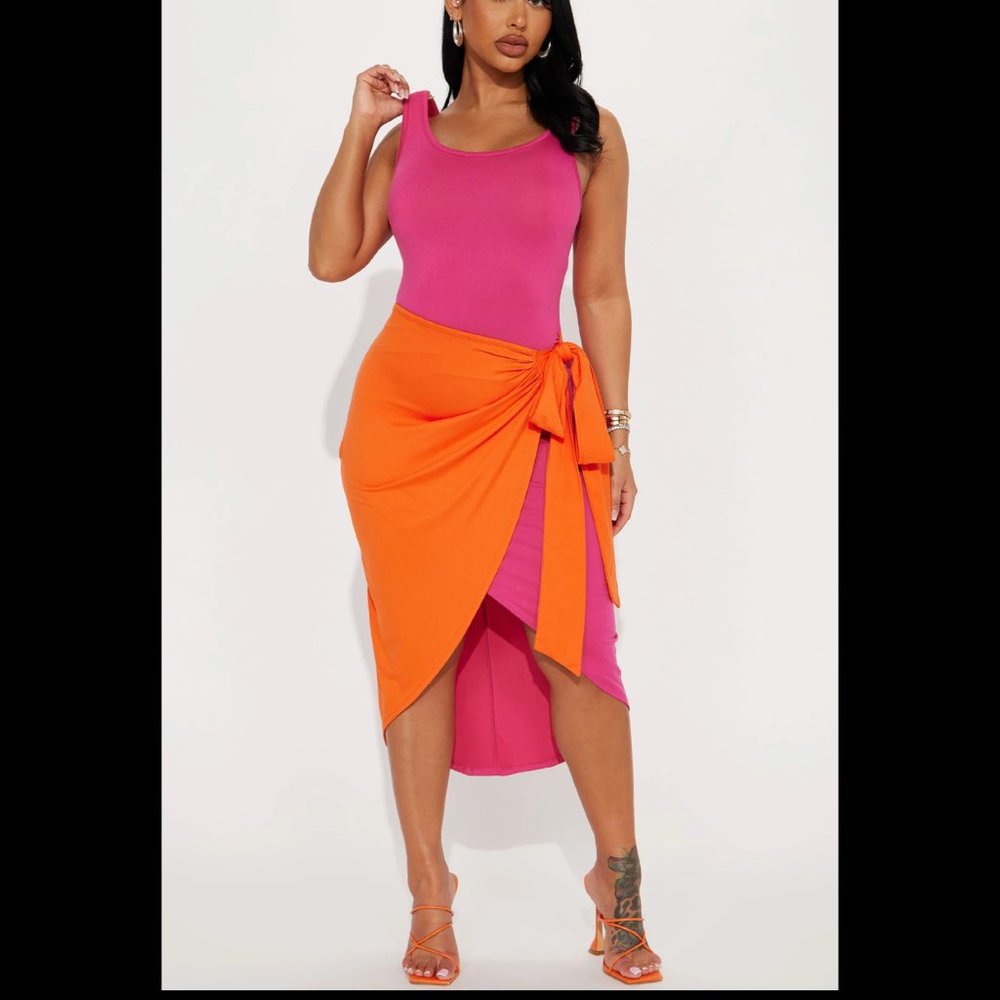 Fashion Nova Midi Dress